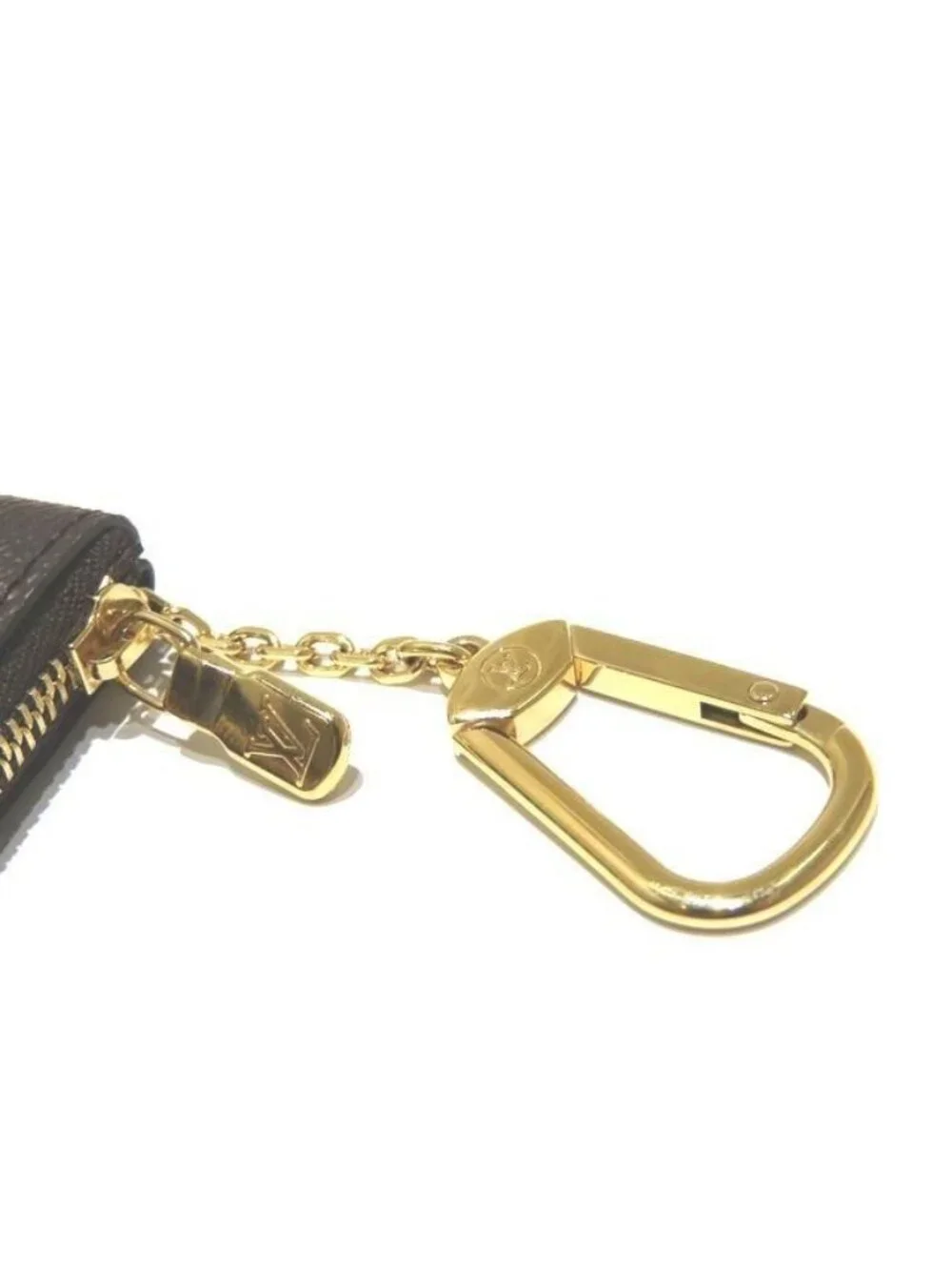 Louis Vuitton Card & Key Case Pochette Cles S Coin Purse Monogram